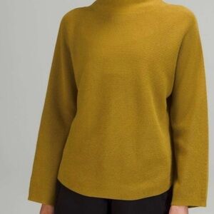 Lululemon Boxy Cotton Blend Sweater